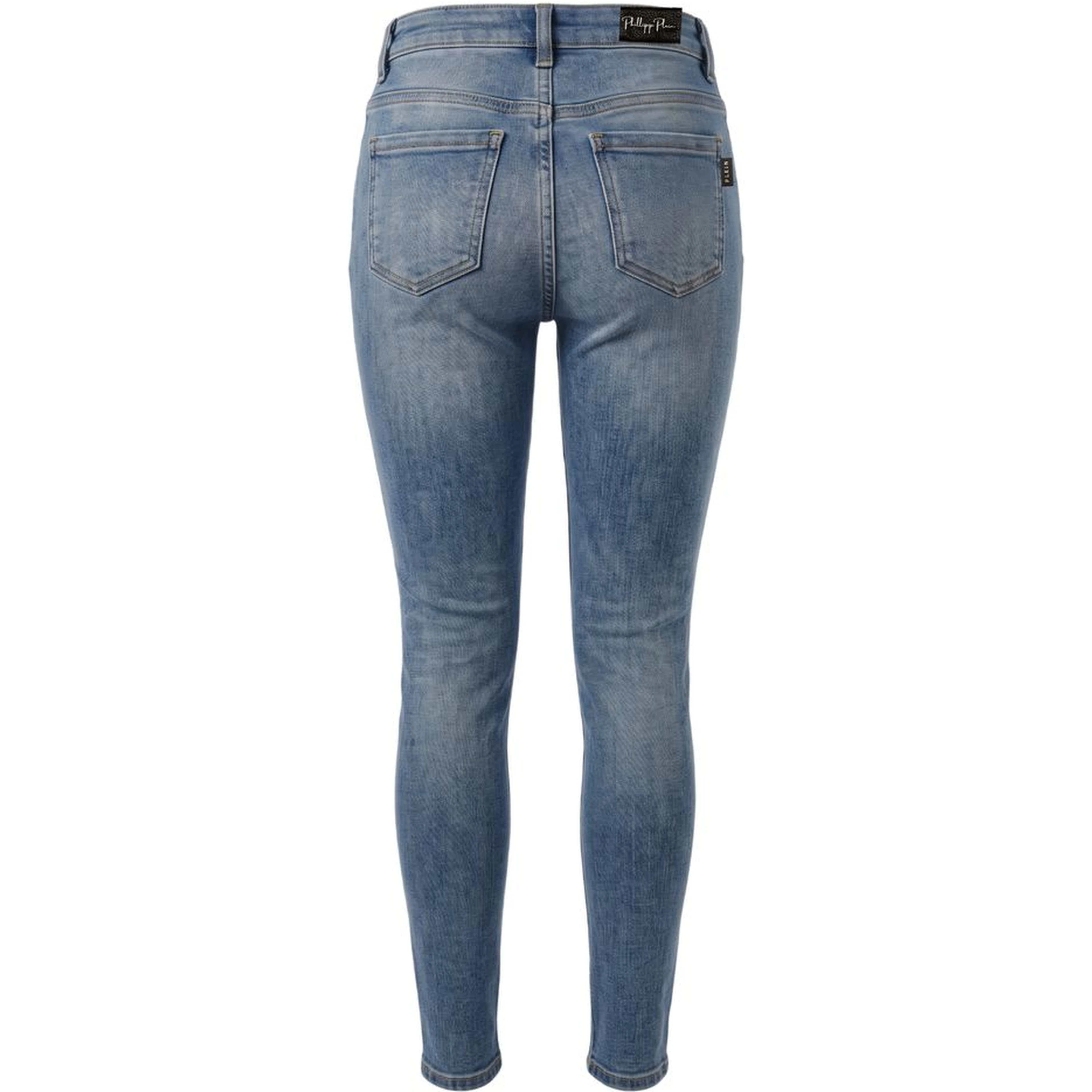 Blue Cotton Women Jean