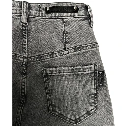 Grey Cotton Women Pants