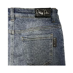 Blue Cotton Women Jean