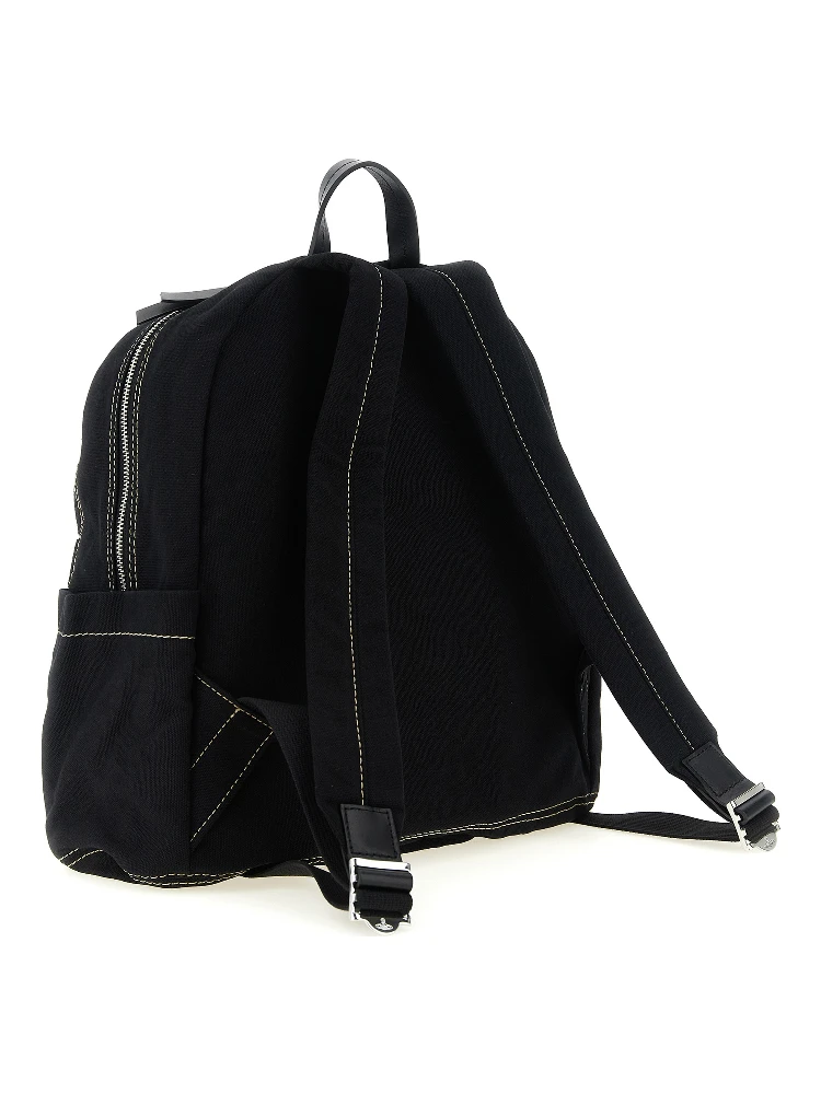 Black Cotton Backpack alternative