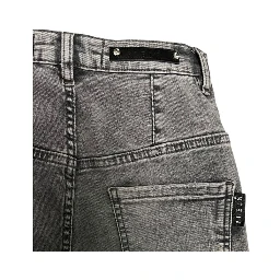 Grey Cotton Women Pants