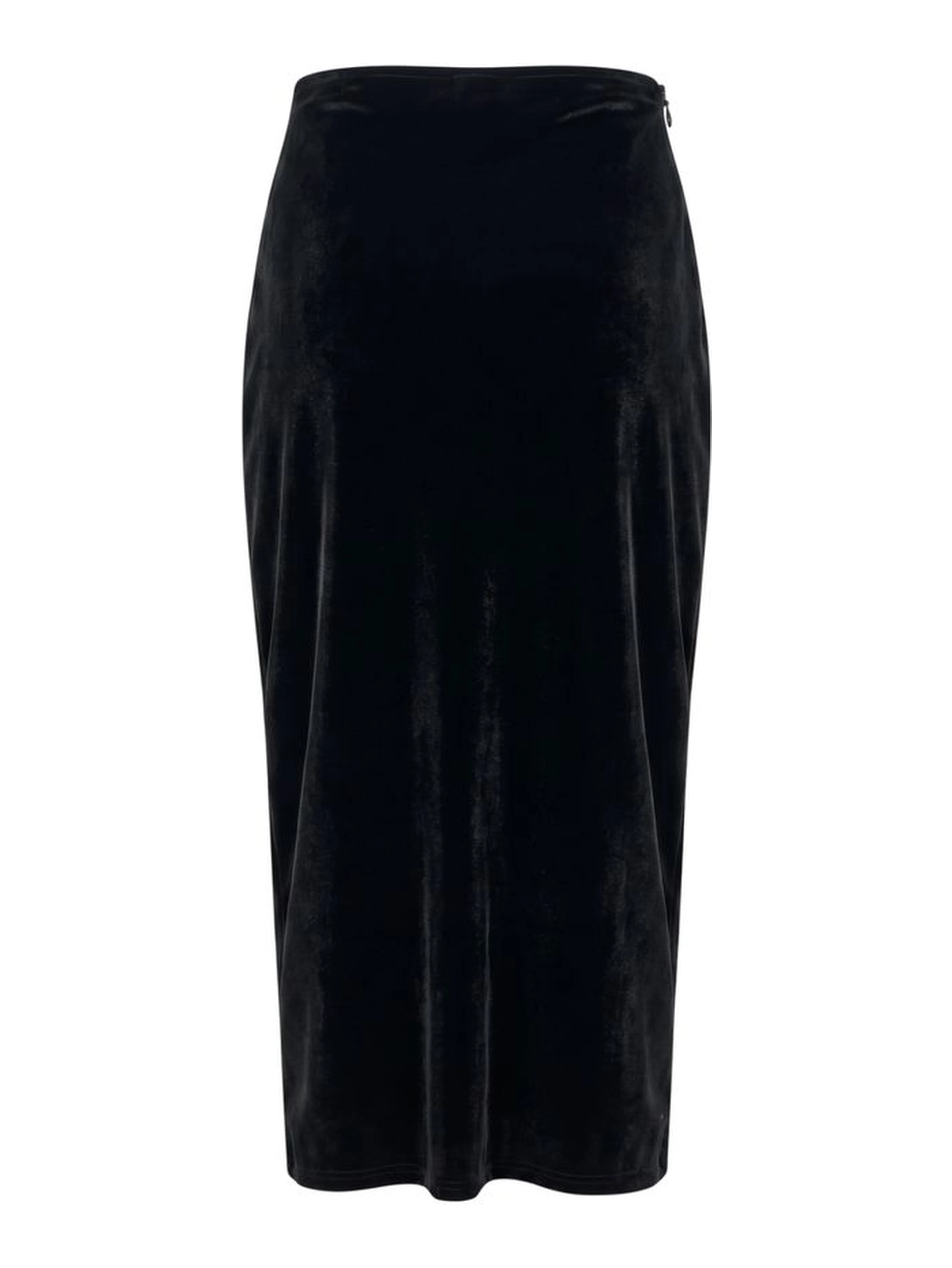 Black Cotton Women Skirt