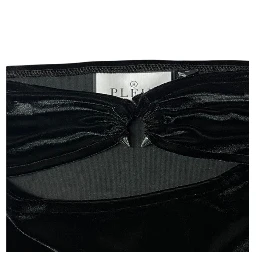 Black Cotton Women Skirt