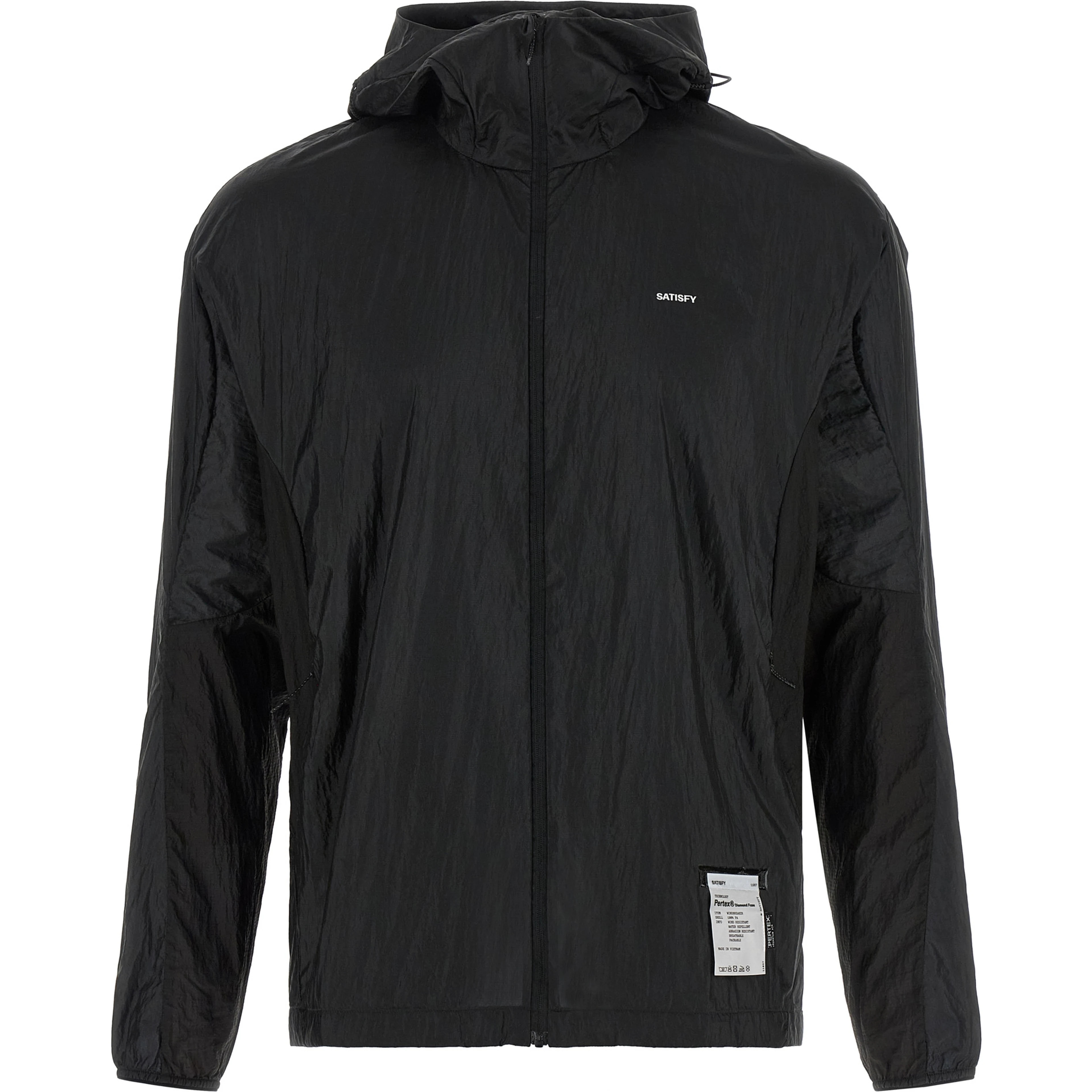Black Polyamide Shell Jacket