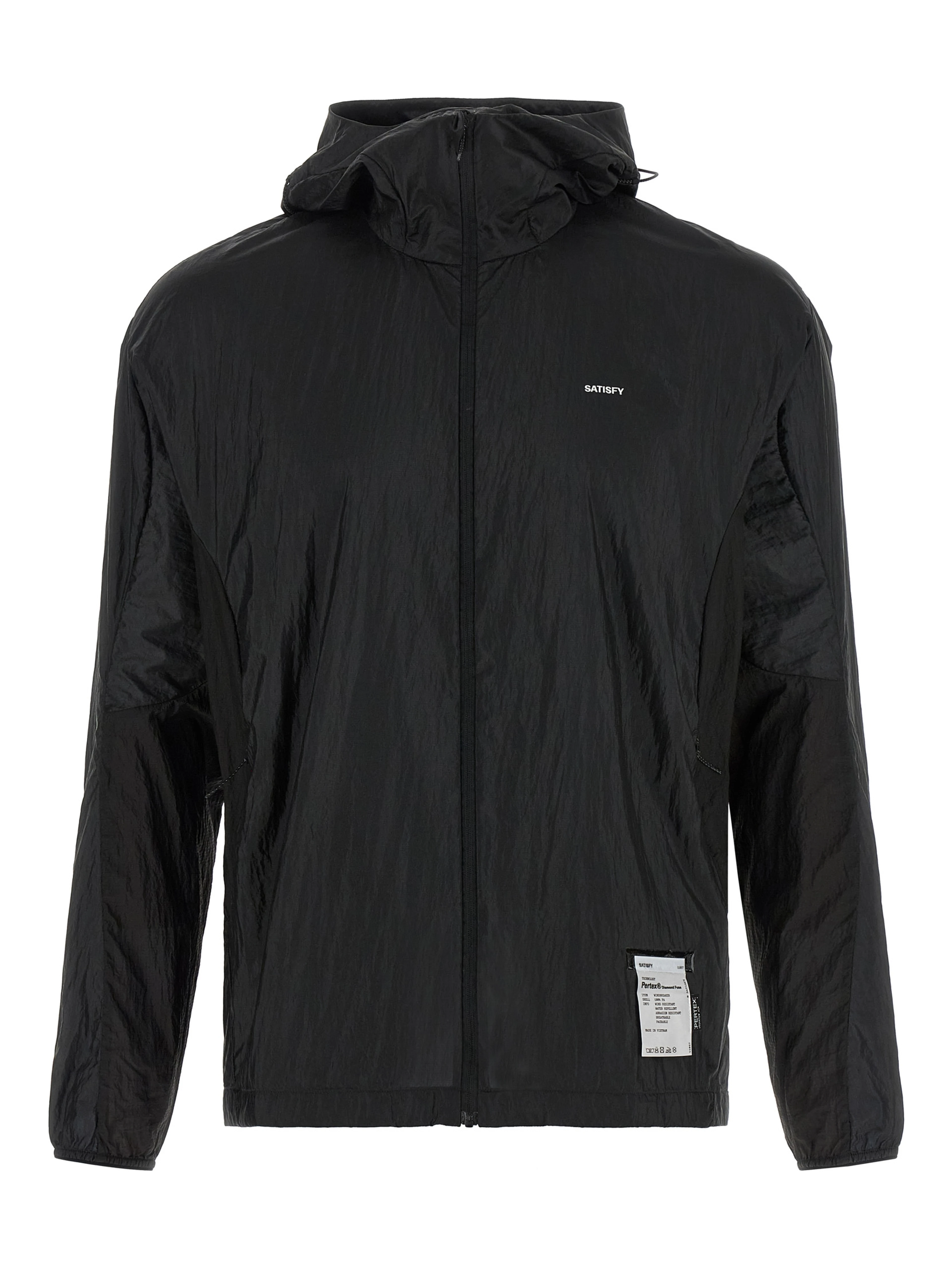 Black Polyamide Shell Jacket