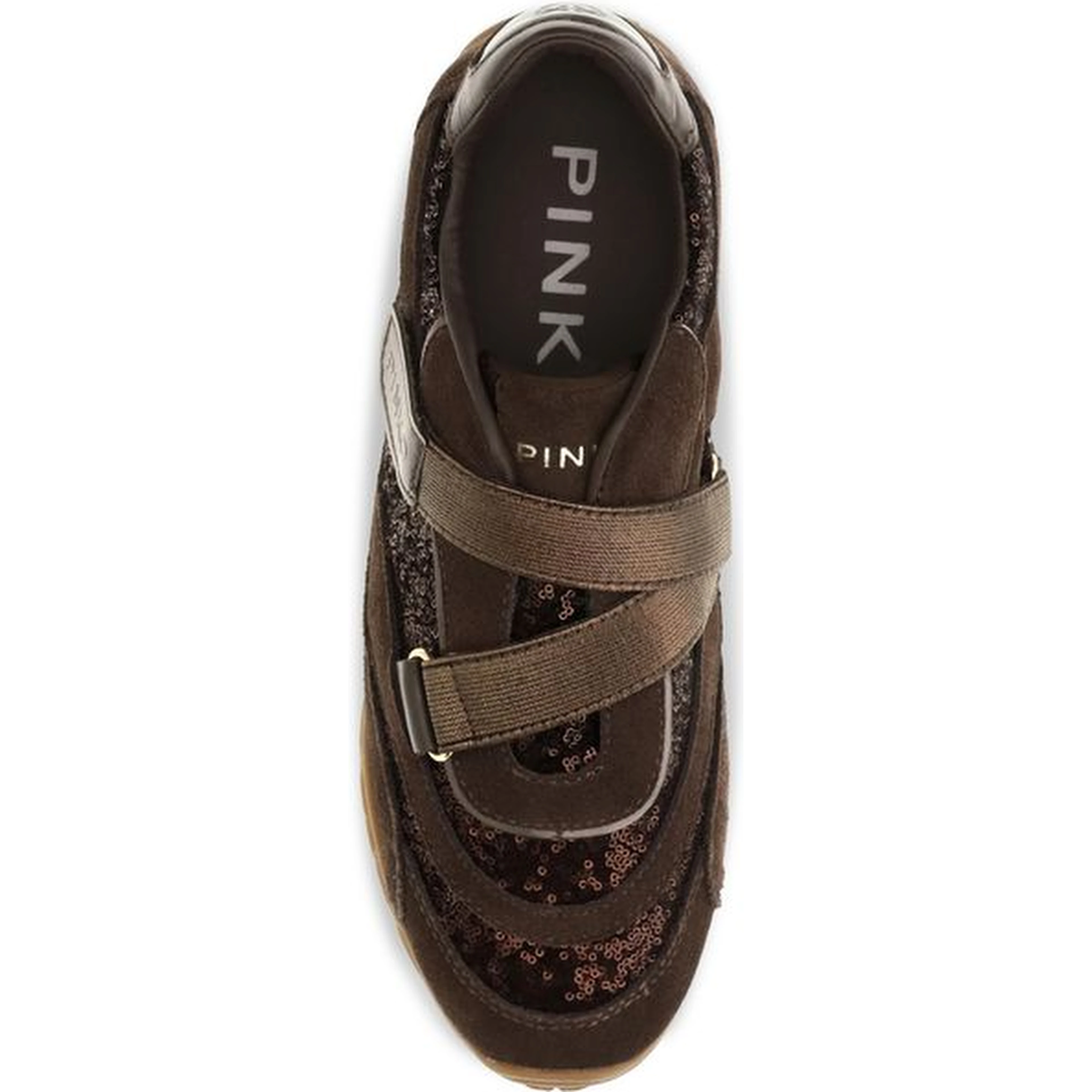 Brown Suede Leather Athletic Sneakers