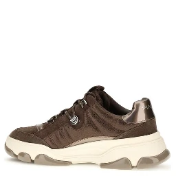 Brown Calf Leather Bos Taurus Chunky Sneakers