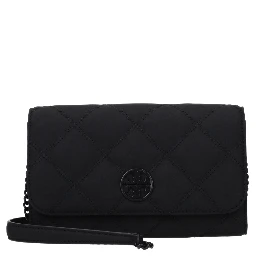 Black Leather Clutch Bag