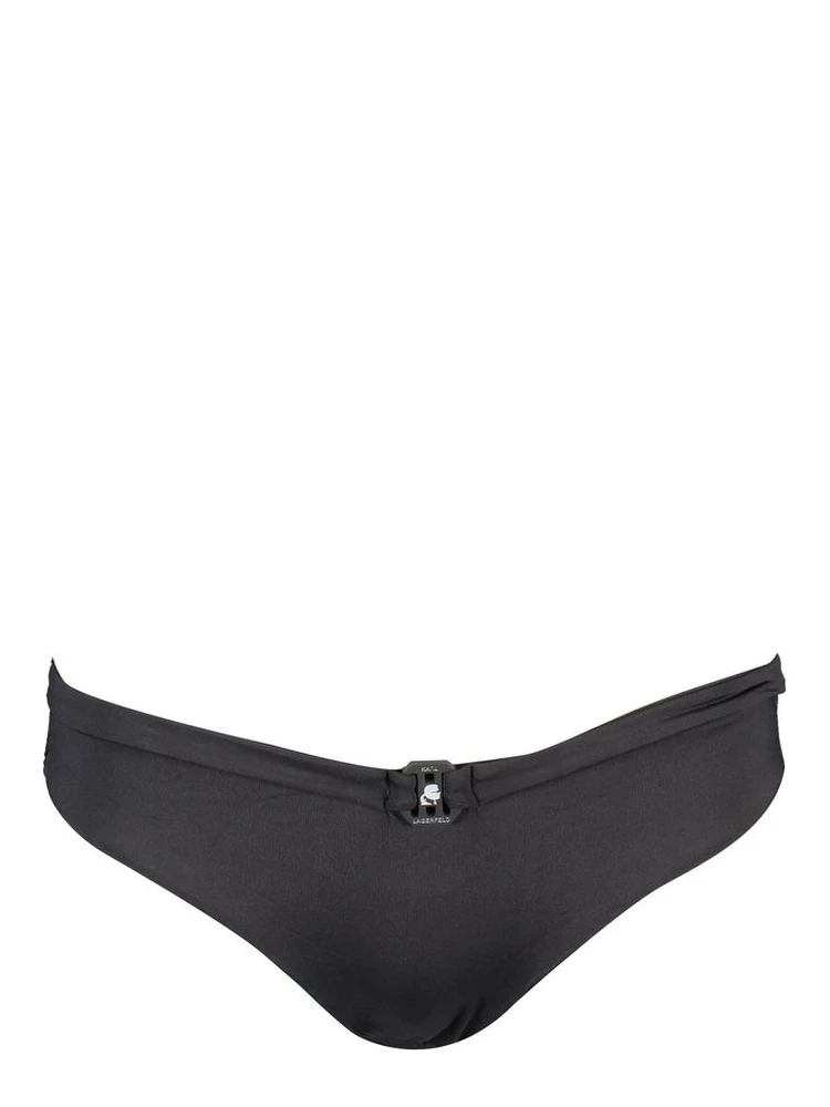 Black Polyamide Women's Swimwear