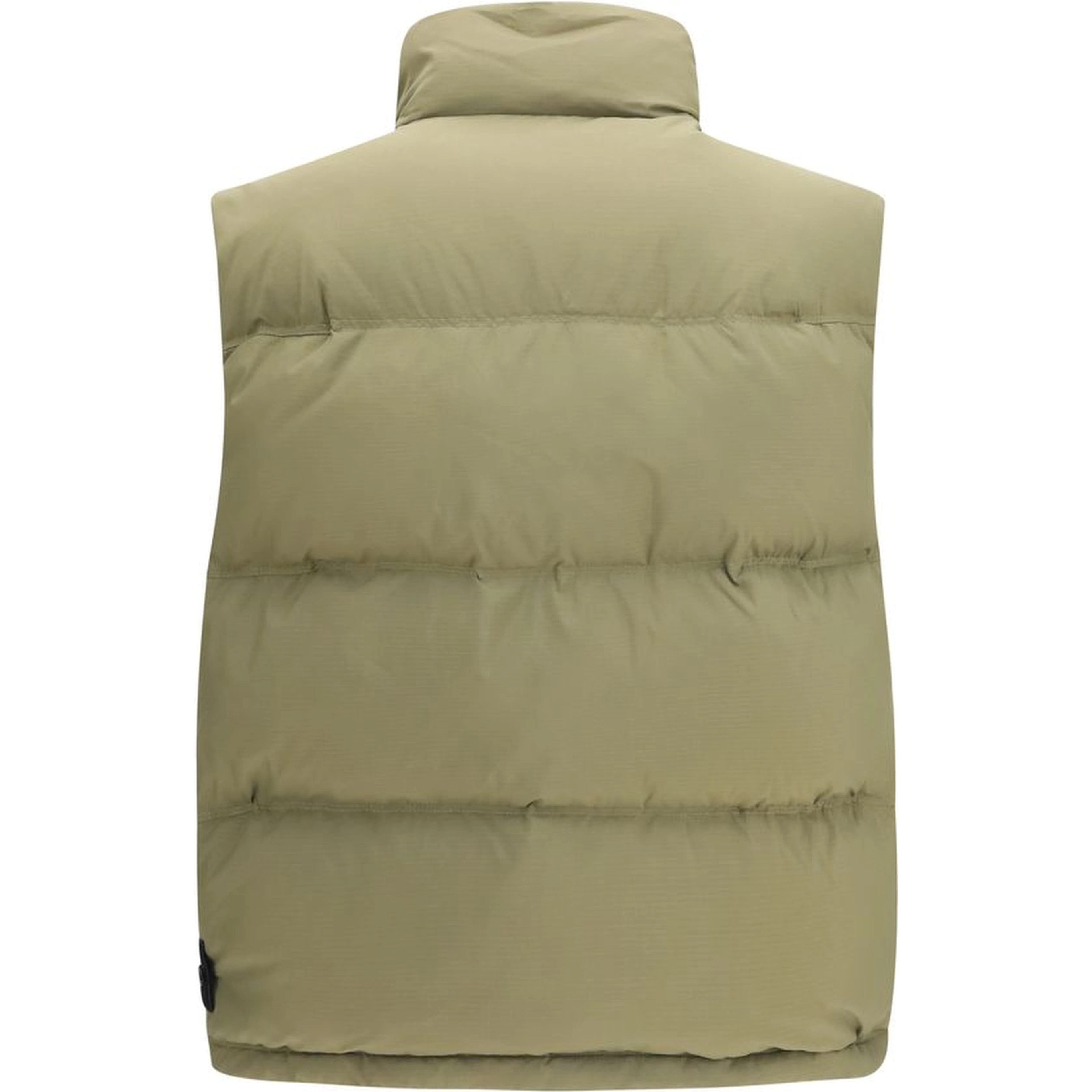 Bicolor Polyamide Sleeveless Jacket