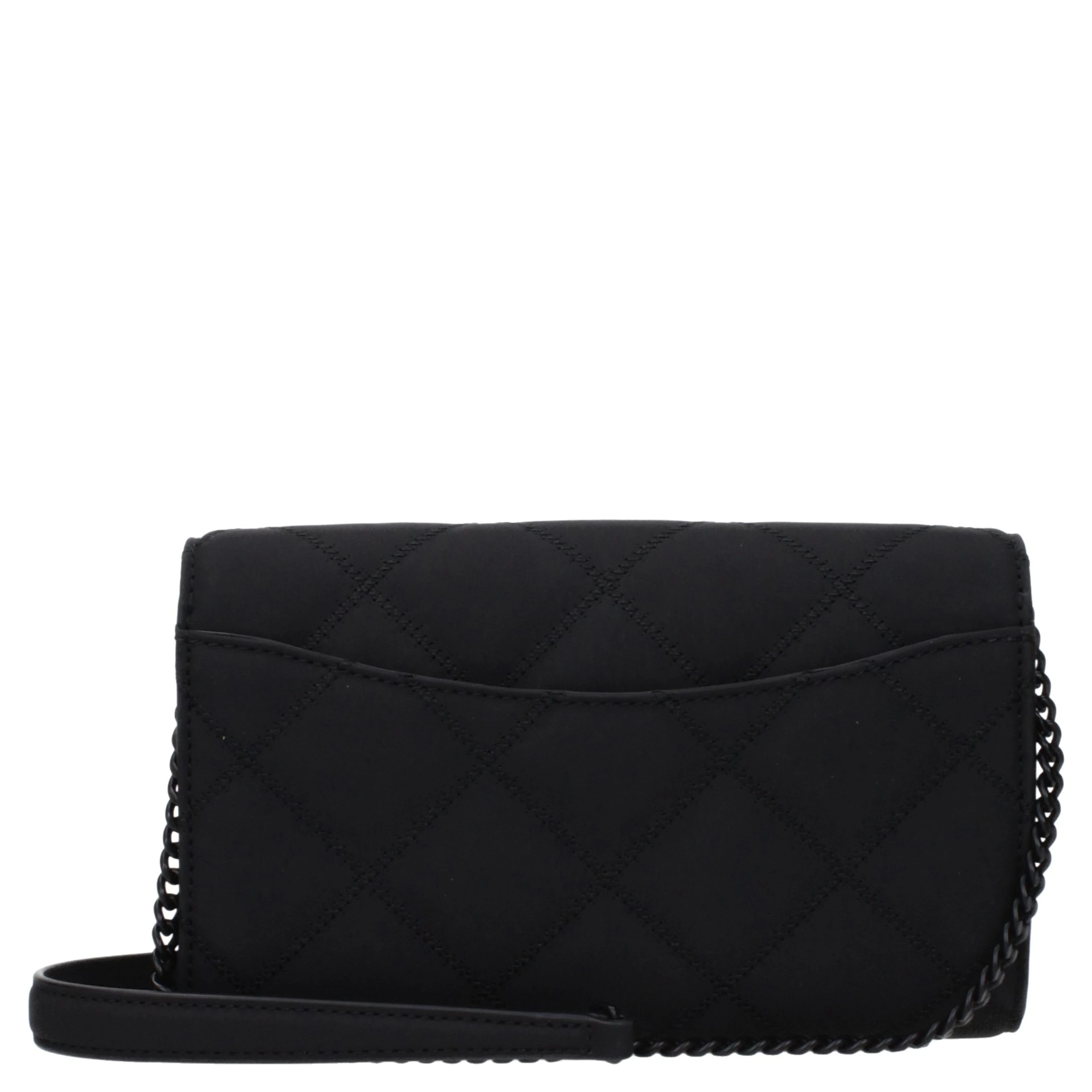 Black Leather Clutch Bag