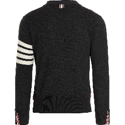 Gray Merino Wool Cardigan