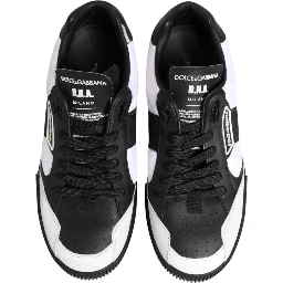 Black White MIAMI Low Top Men Sneakers Shoes