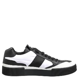 Black White MIAMI Low Top Men Sneakers Shoes