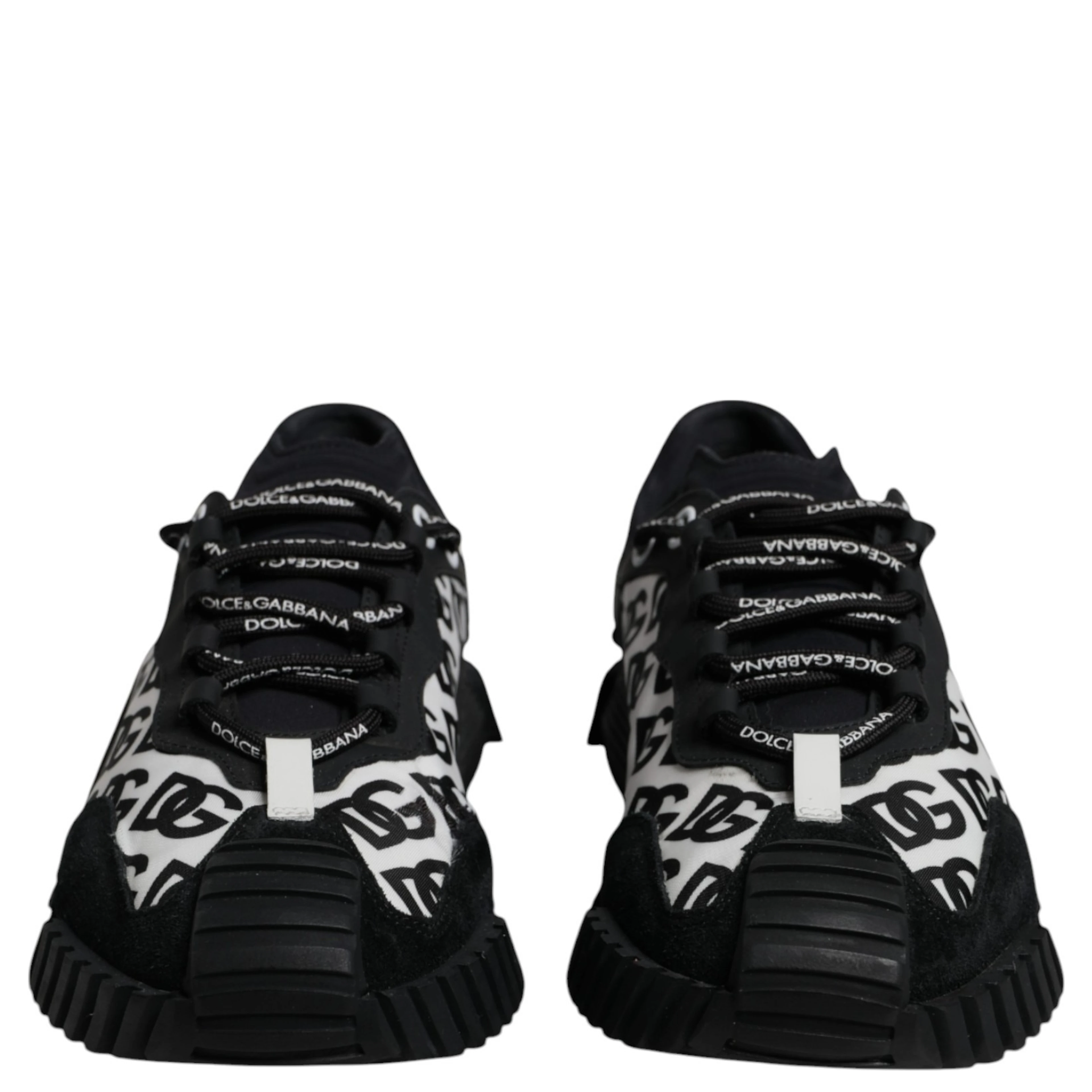 Black Logo Lace Up Low Top NS1 Sneakers Shoes