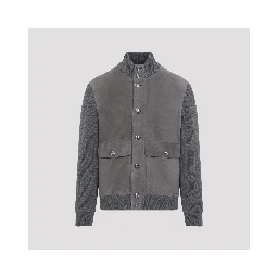 Brunello Cucinelli Padded LeatherJacket