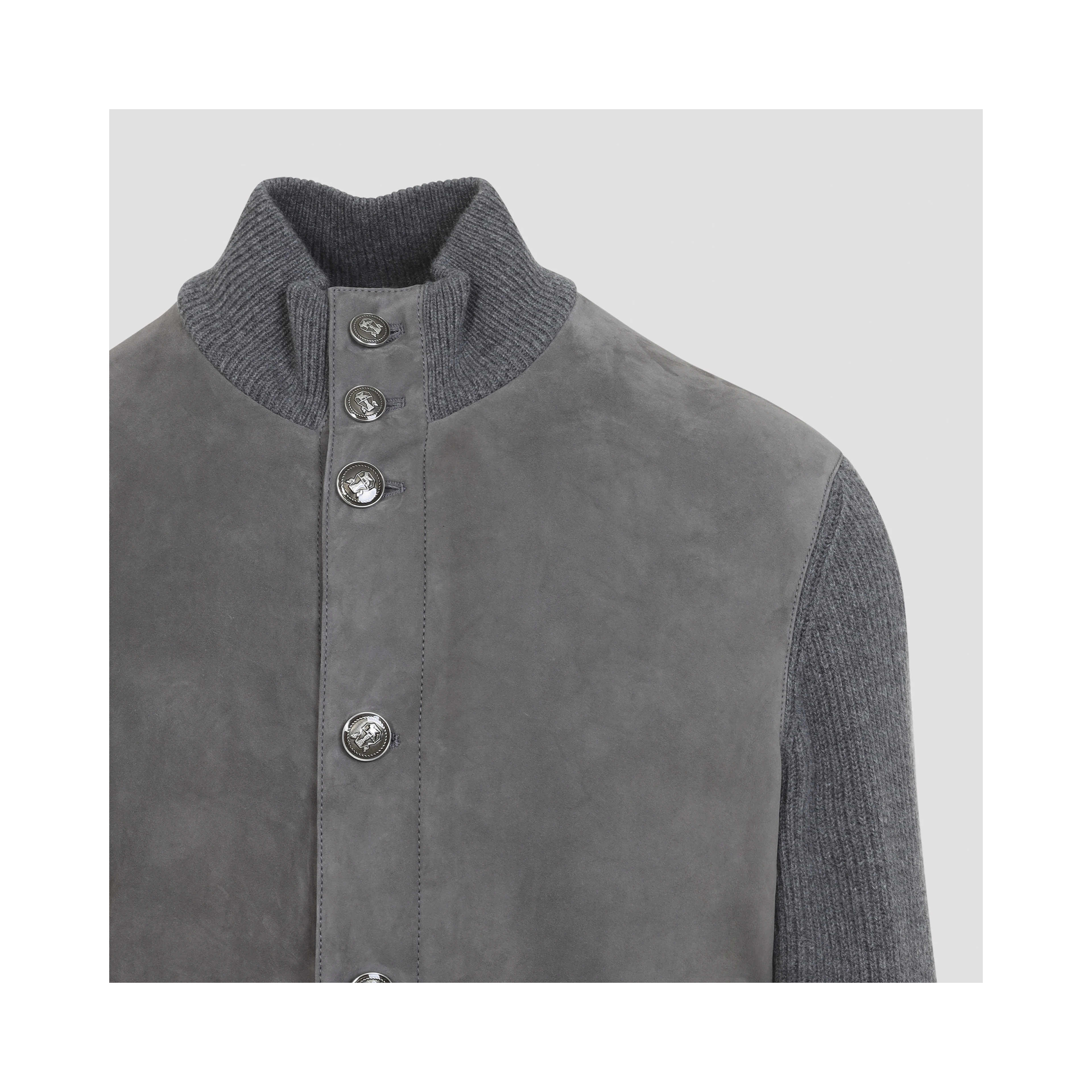 Brunello Cucinelli Padded LeatherJacket