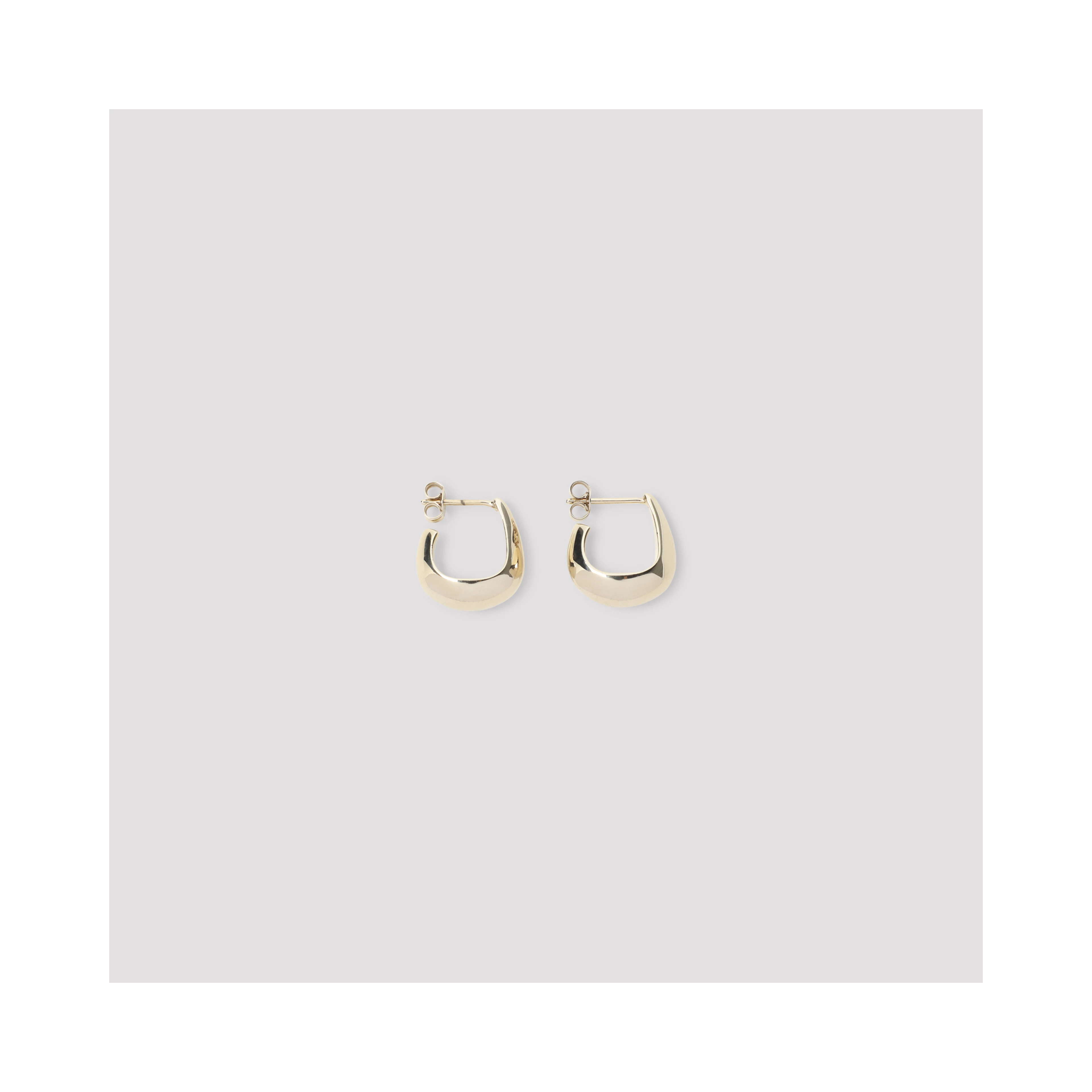 Lemaire Curved Mini Drop Earrings