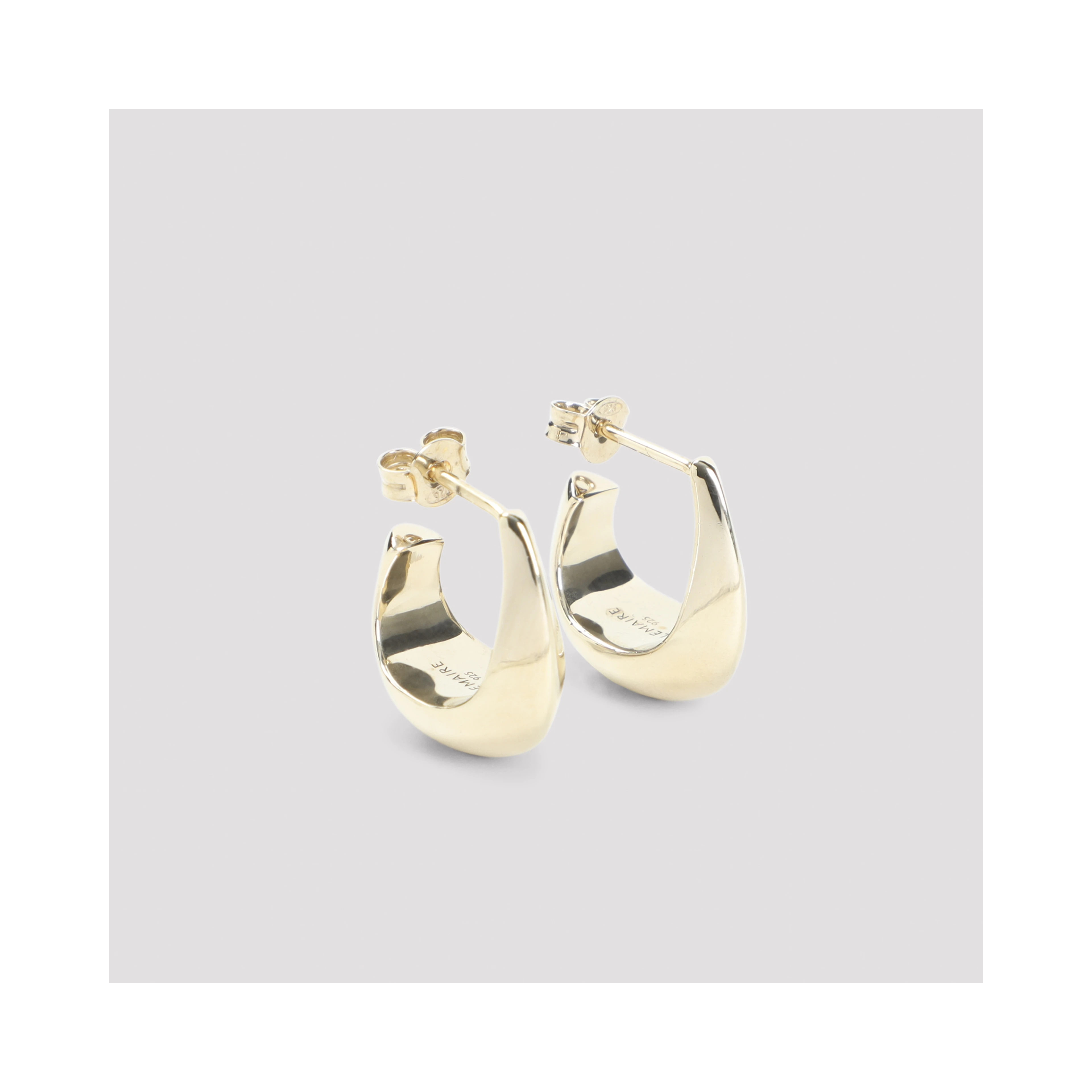Lemaire Curved Mini Drop Earrings