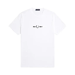 t-shirt con logo ricamato