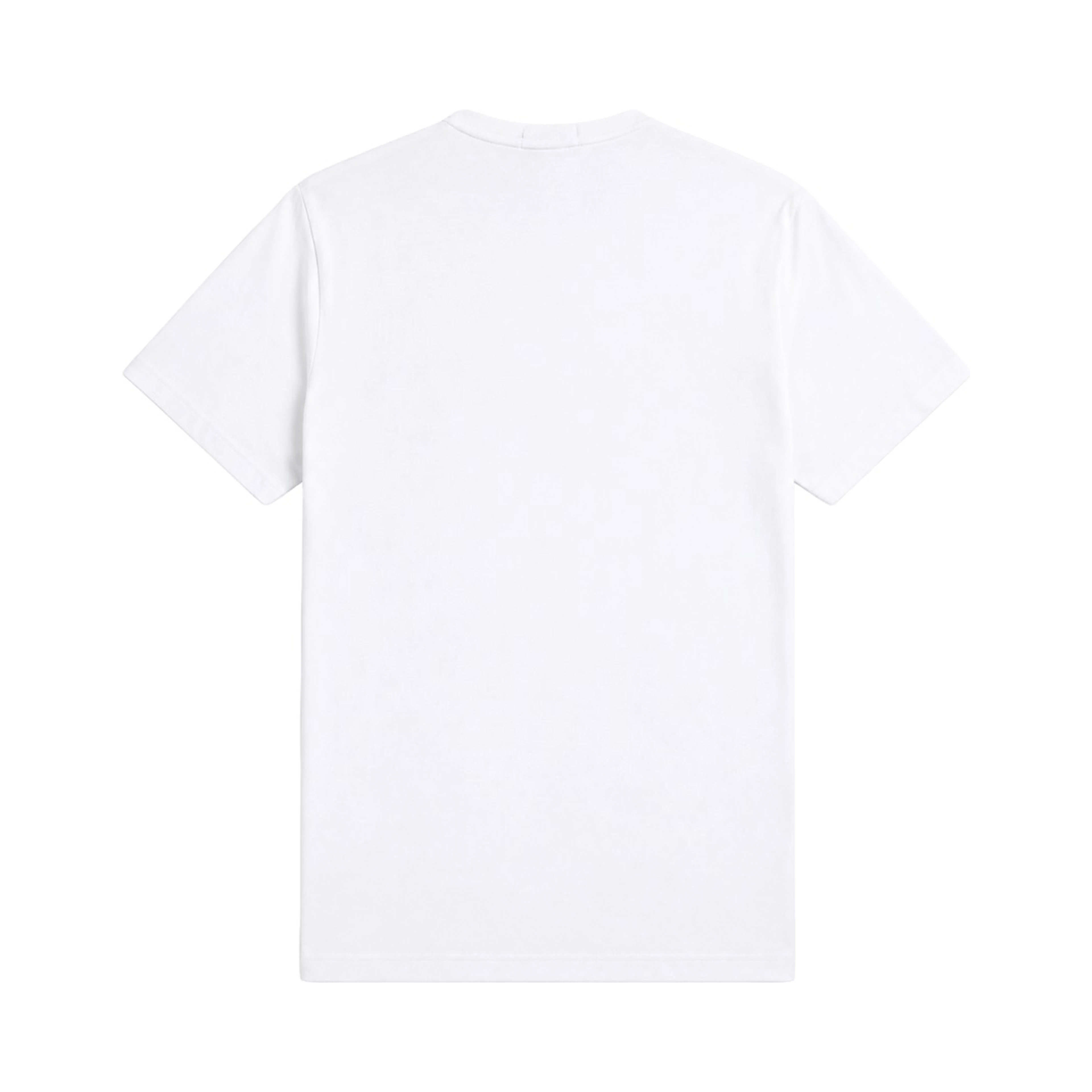 t-shirt con logo ricamato