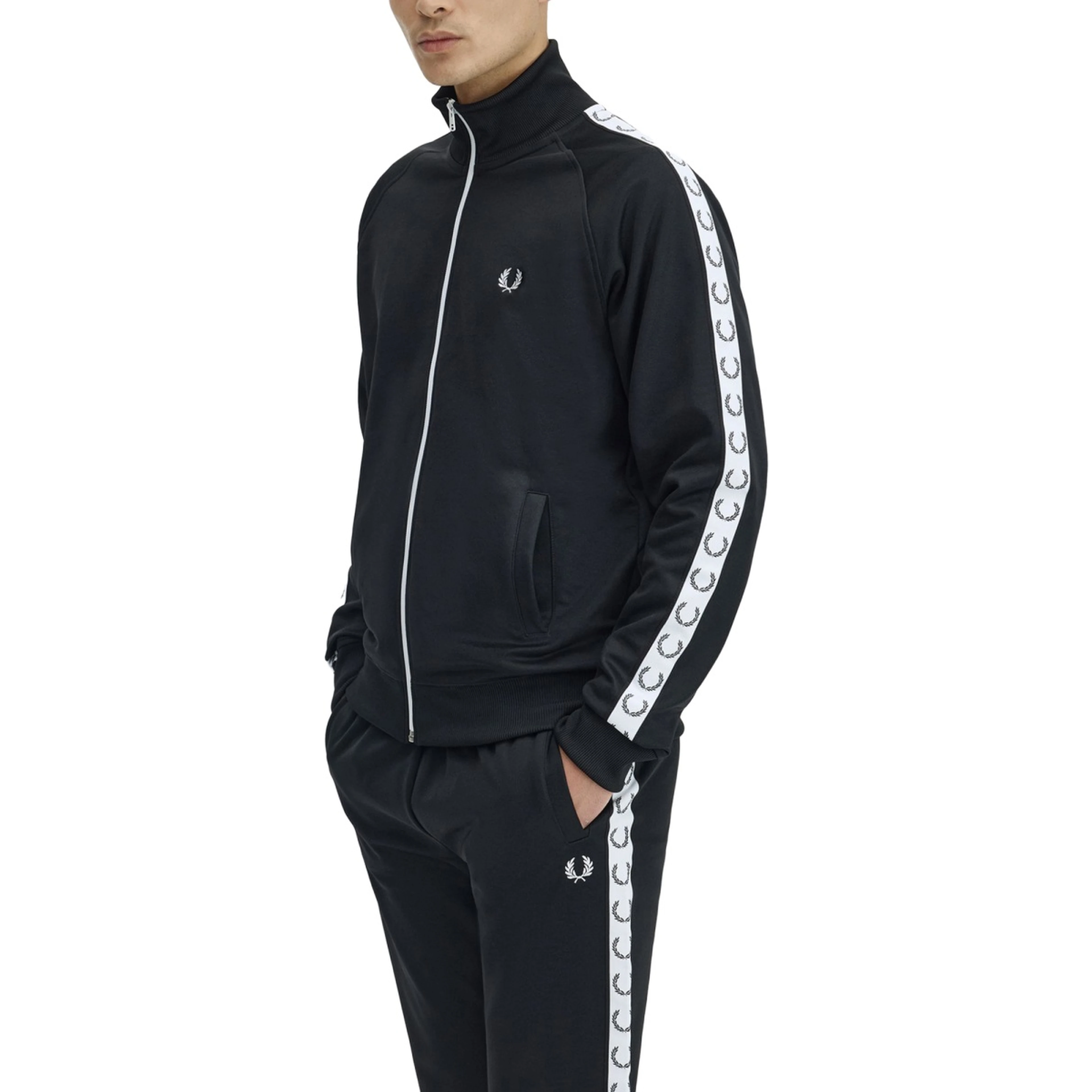 Felpa Tracksuit Con Logo E Zip