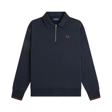 Felpa Con Logo E Zip