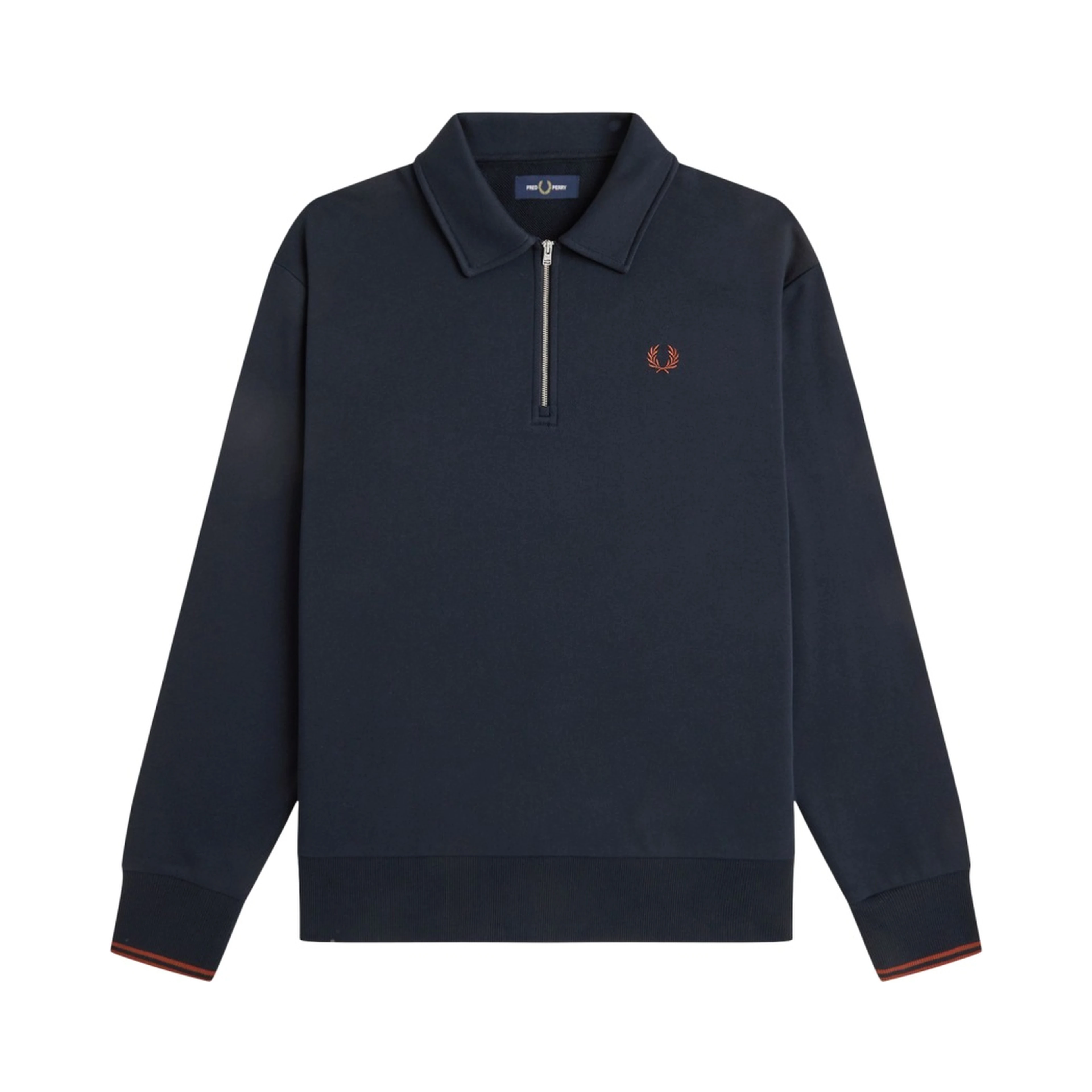 Felpa Con Logo E Zip