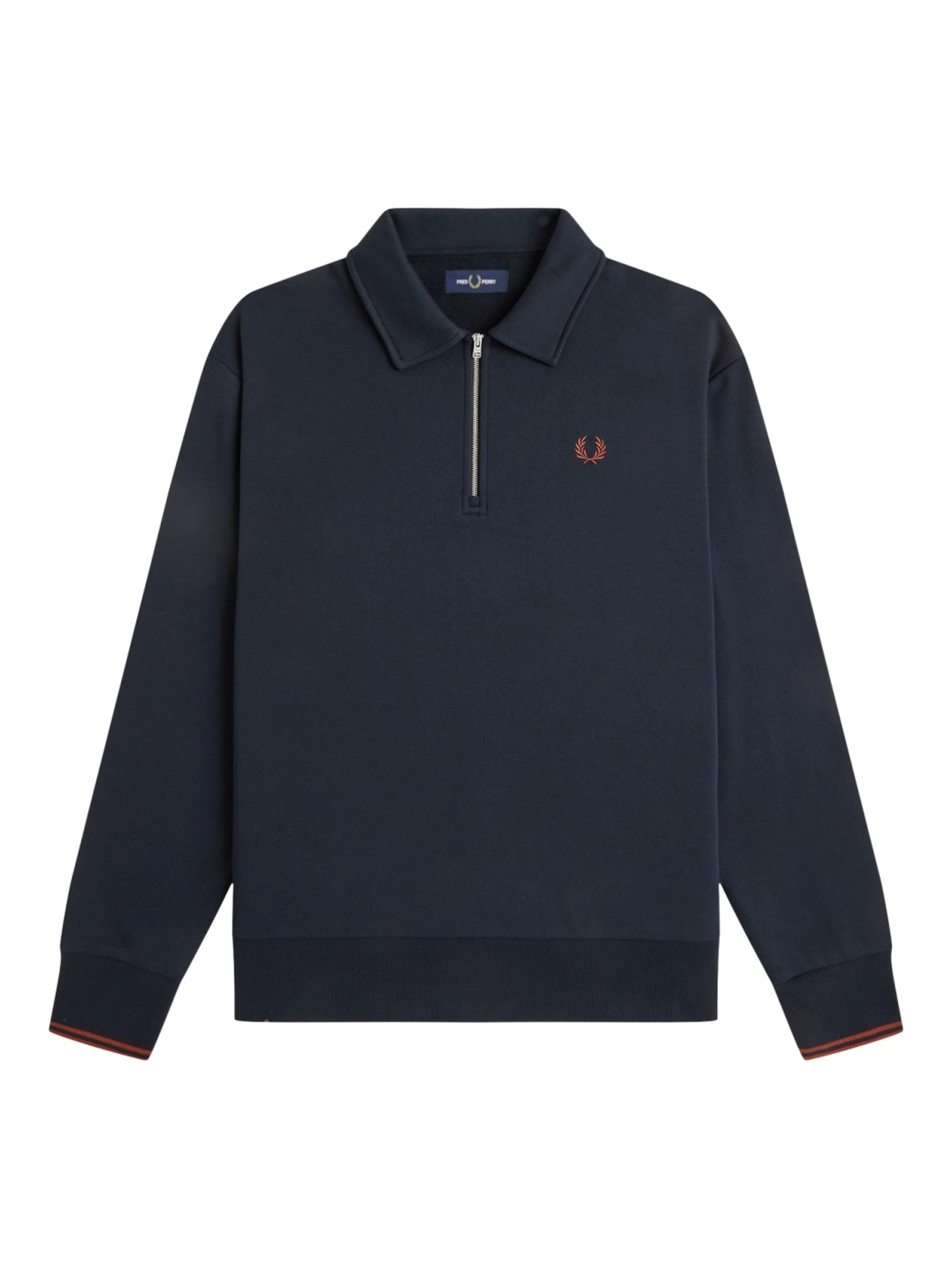 Felpa Con Logo E Zip