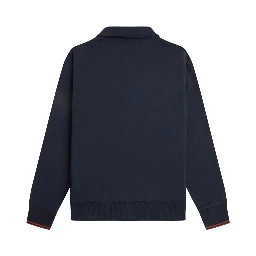 Felpa Con Logo E Zip