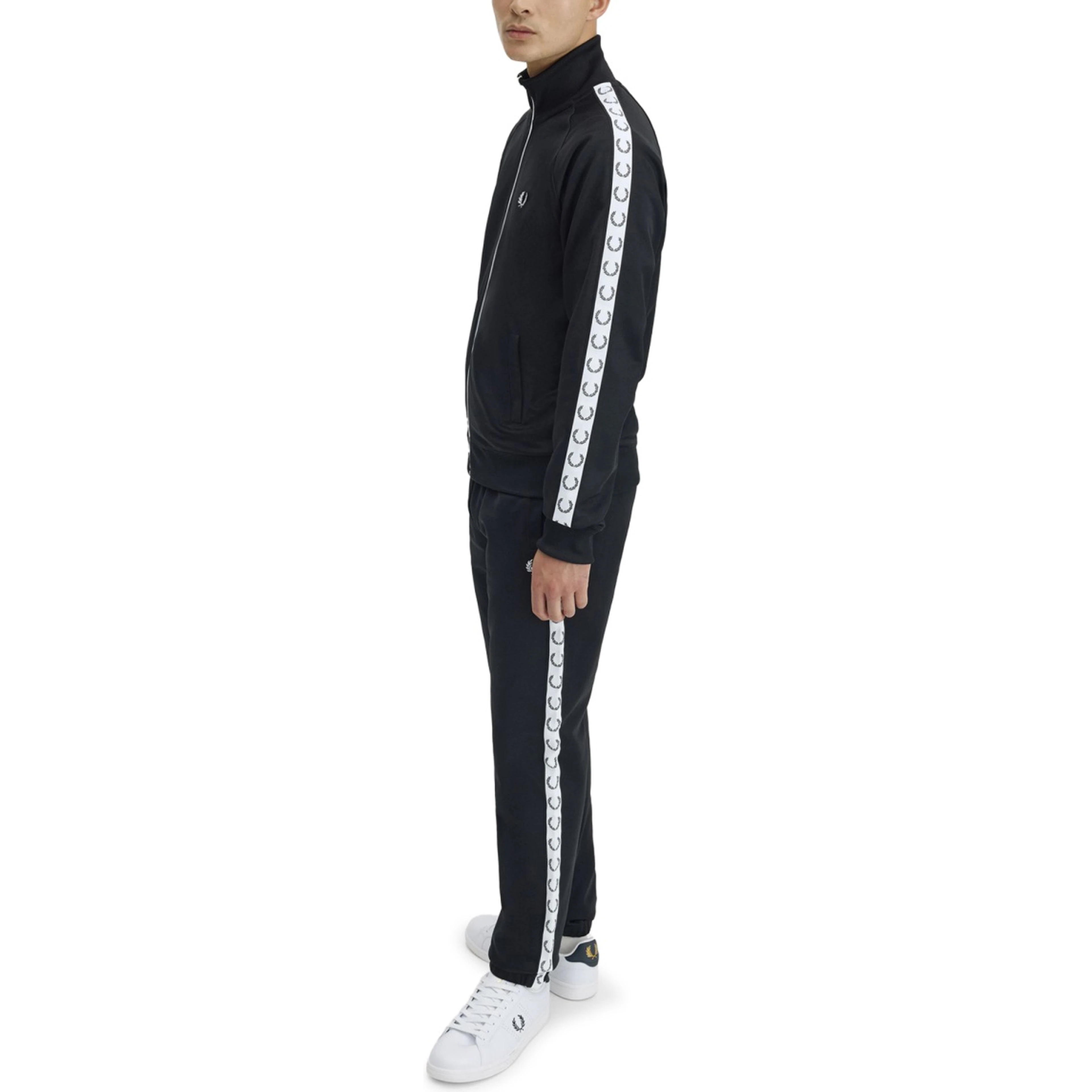 Felpa Tracksuit Con Logo E Zip