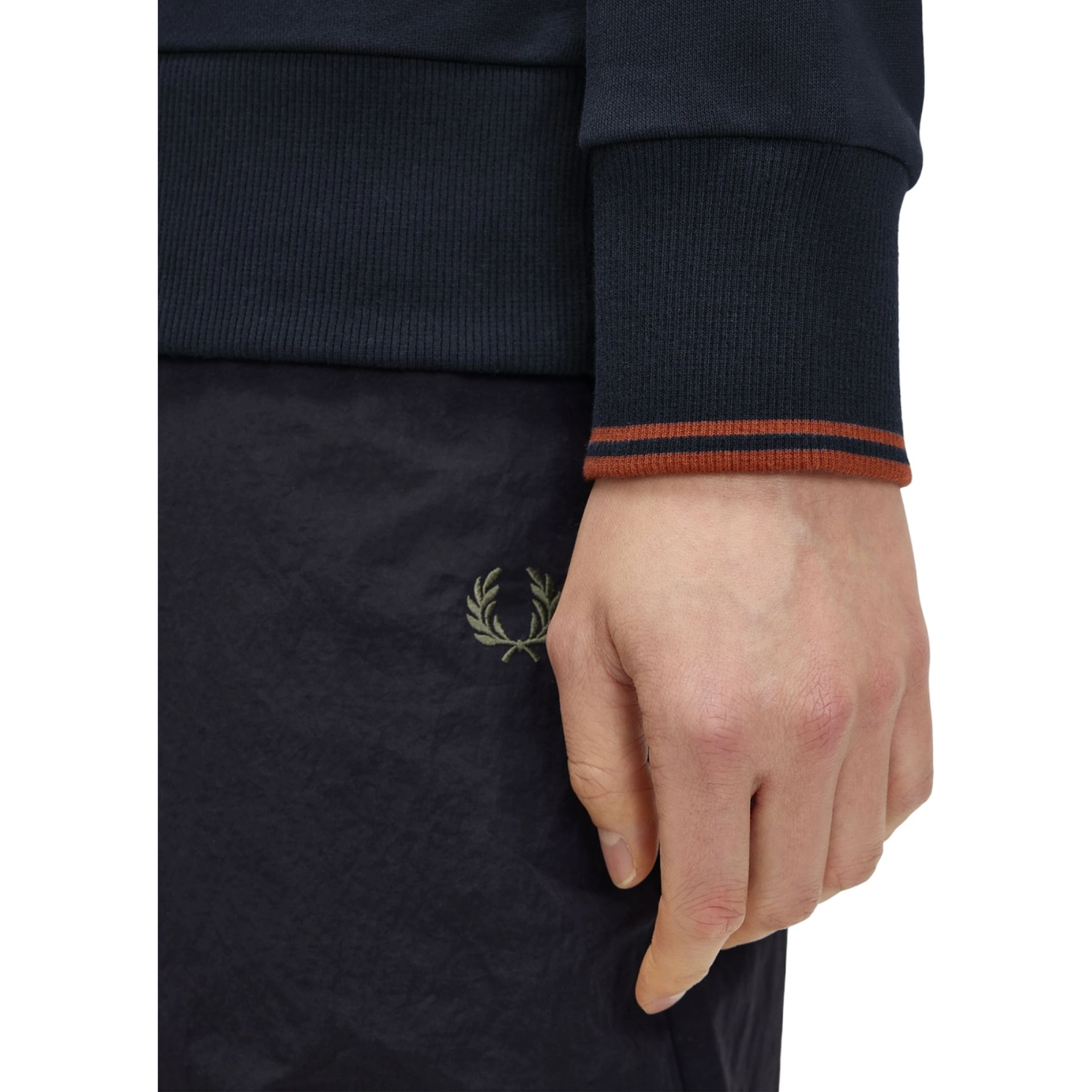 Felpa Con Logo E Zip