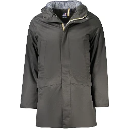 Nero Poliestere Men's Jacket
