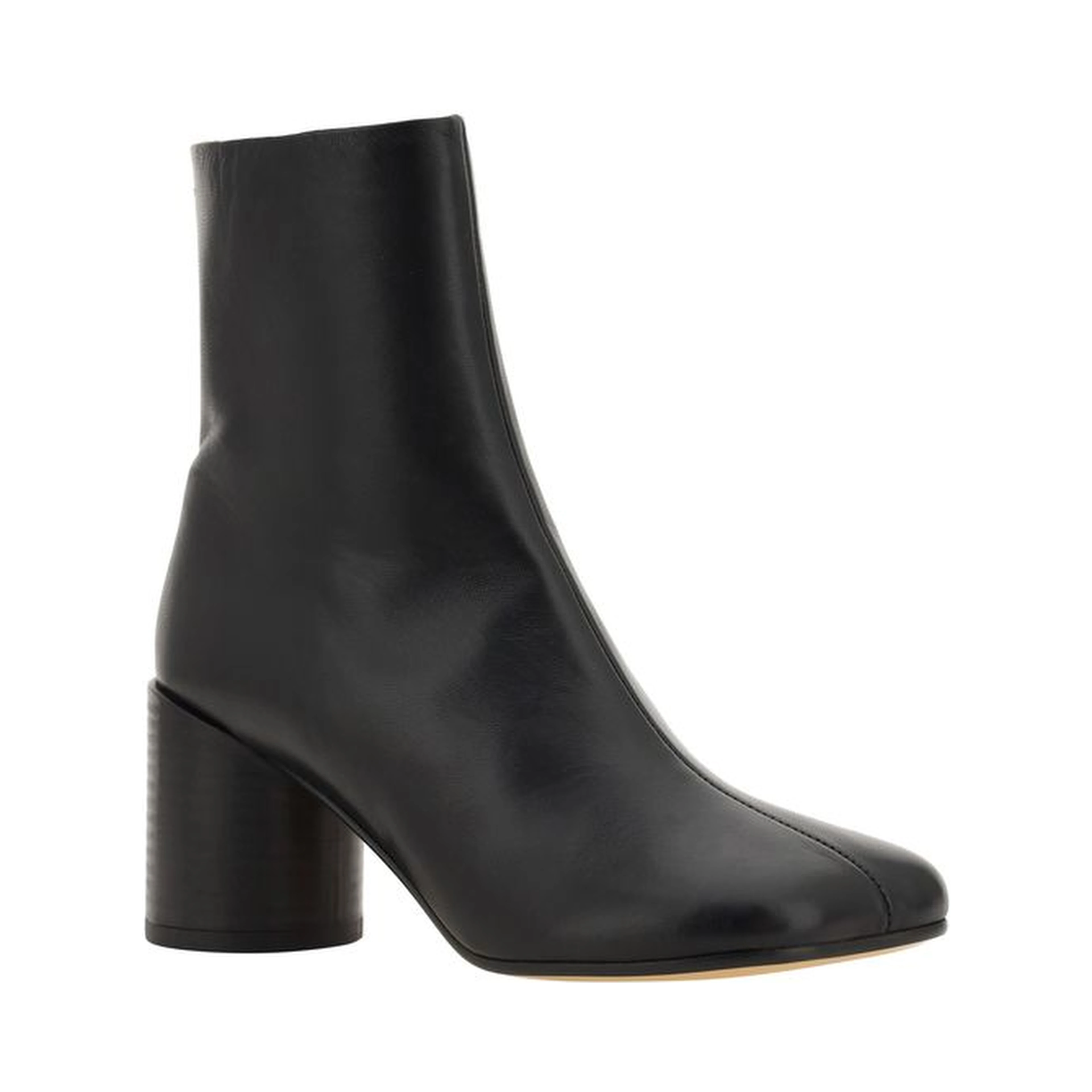Black Lamb Ovis Aries Ankle Boots