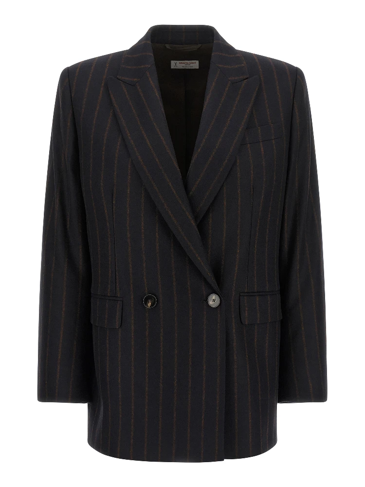Blue Wool Blazer