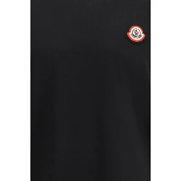 Black Cotton T-Shirt