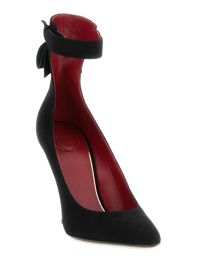 Black Goatskin High Heel Pumps alternative