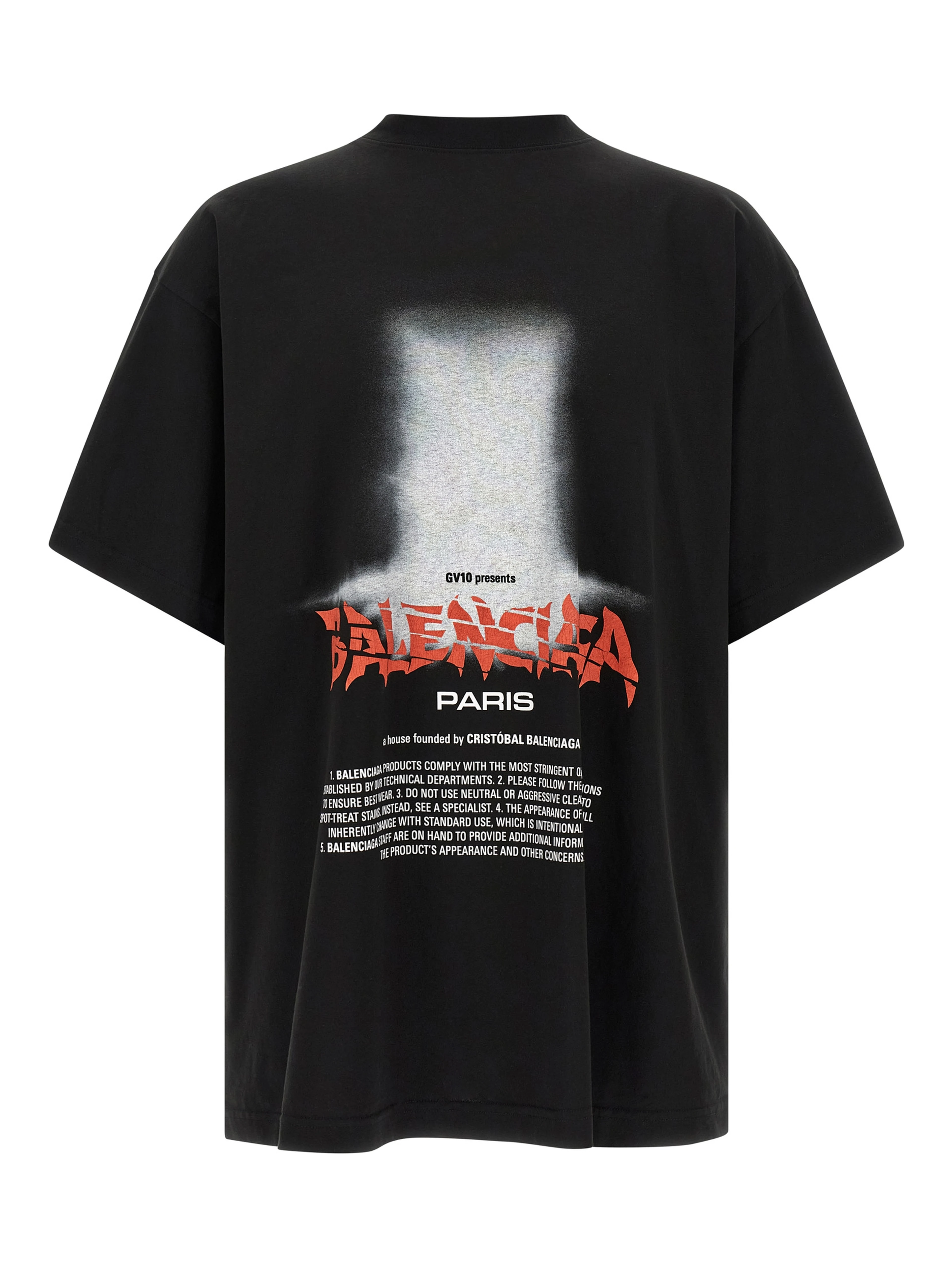 Black Cotton T-Shirt