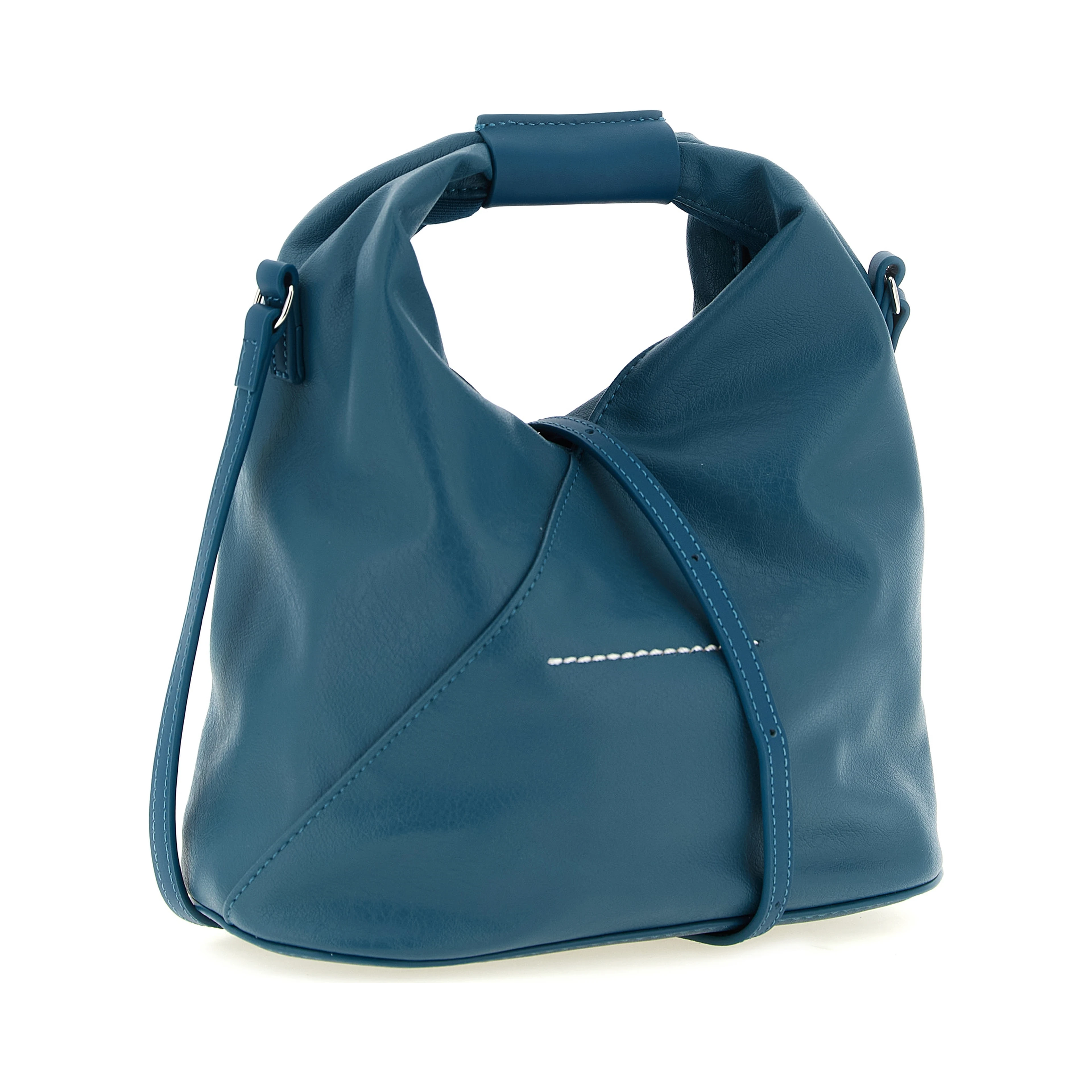 Bicolor Polyethylene Crossbody Bag