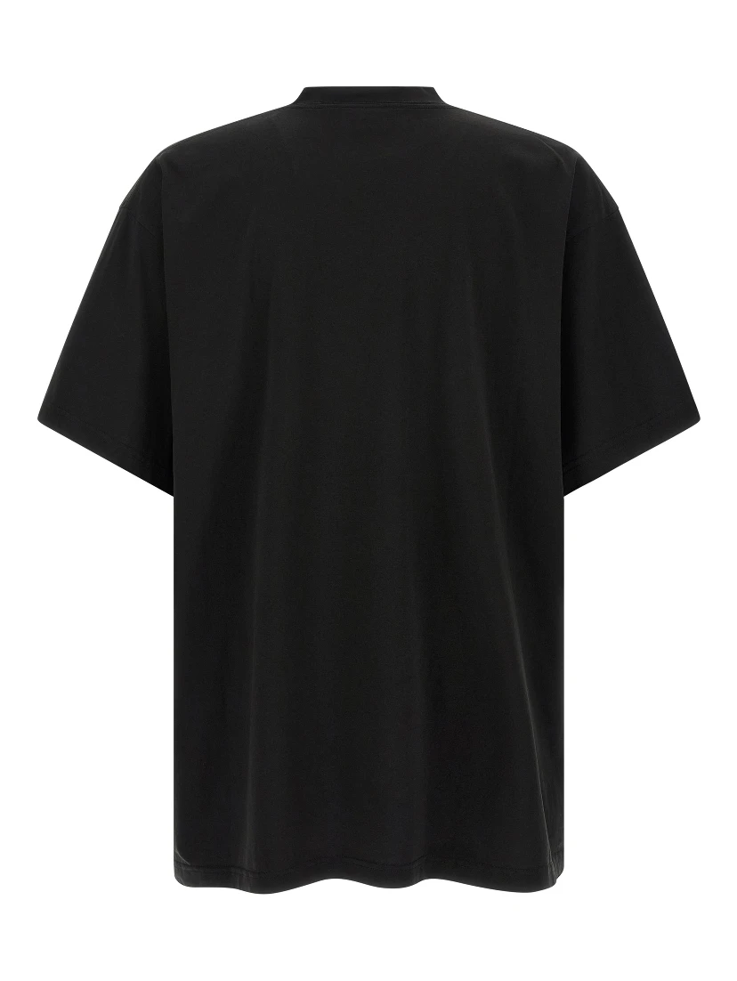 Black Cotton T-Shirt