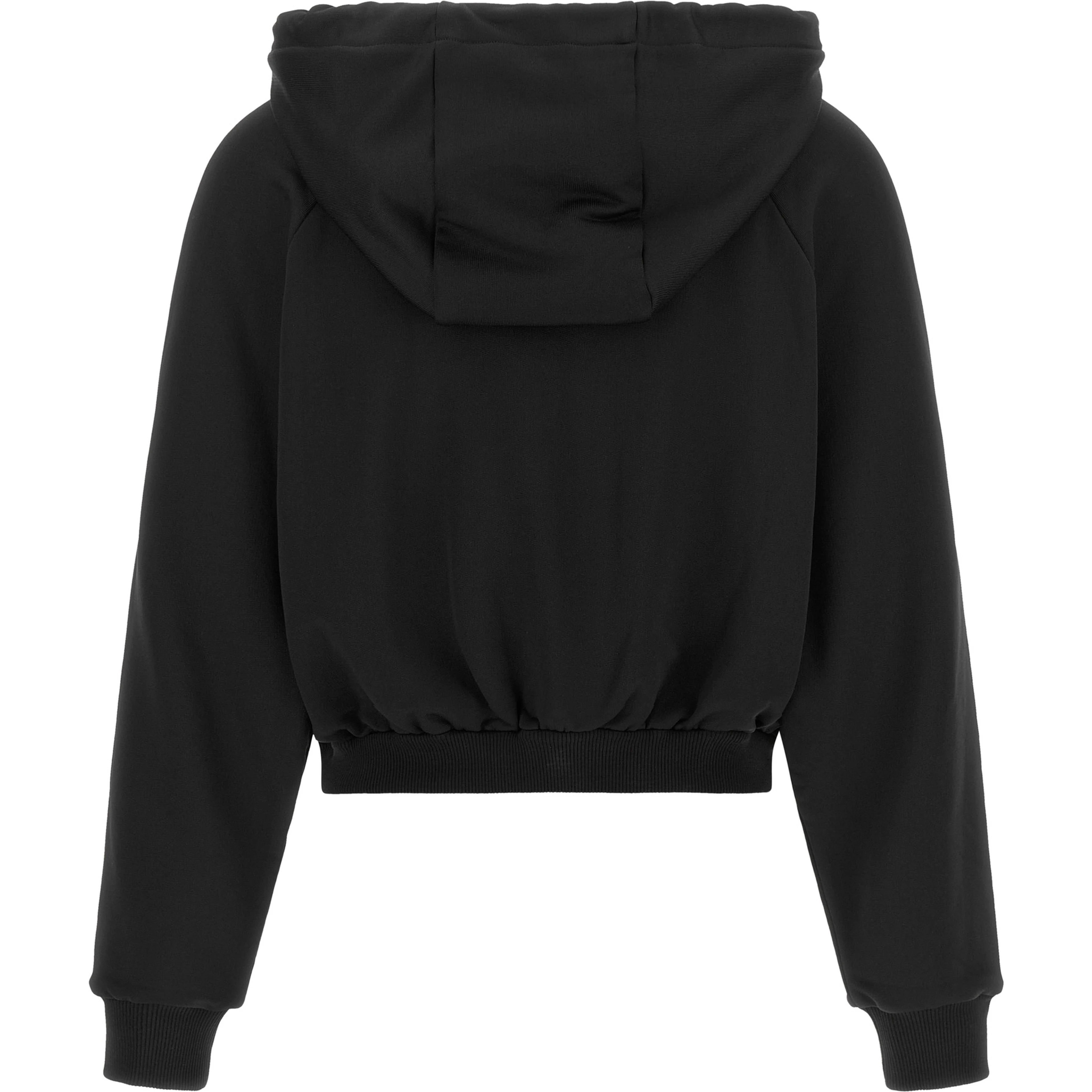 Black Polyamide Sweatshirt