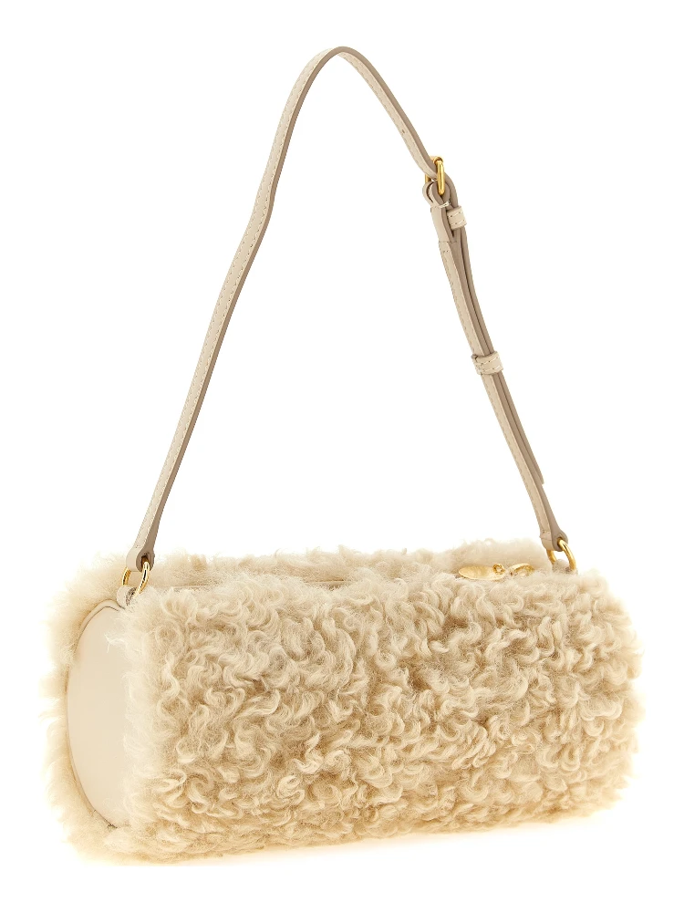 Beige Polyester Clutch Bag alternative