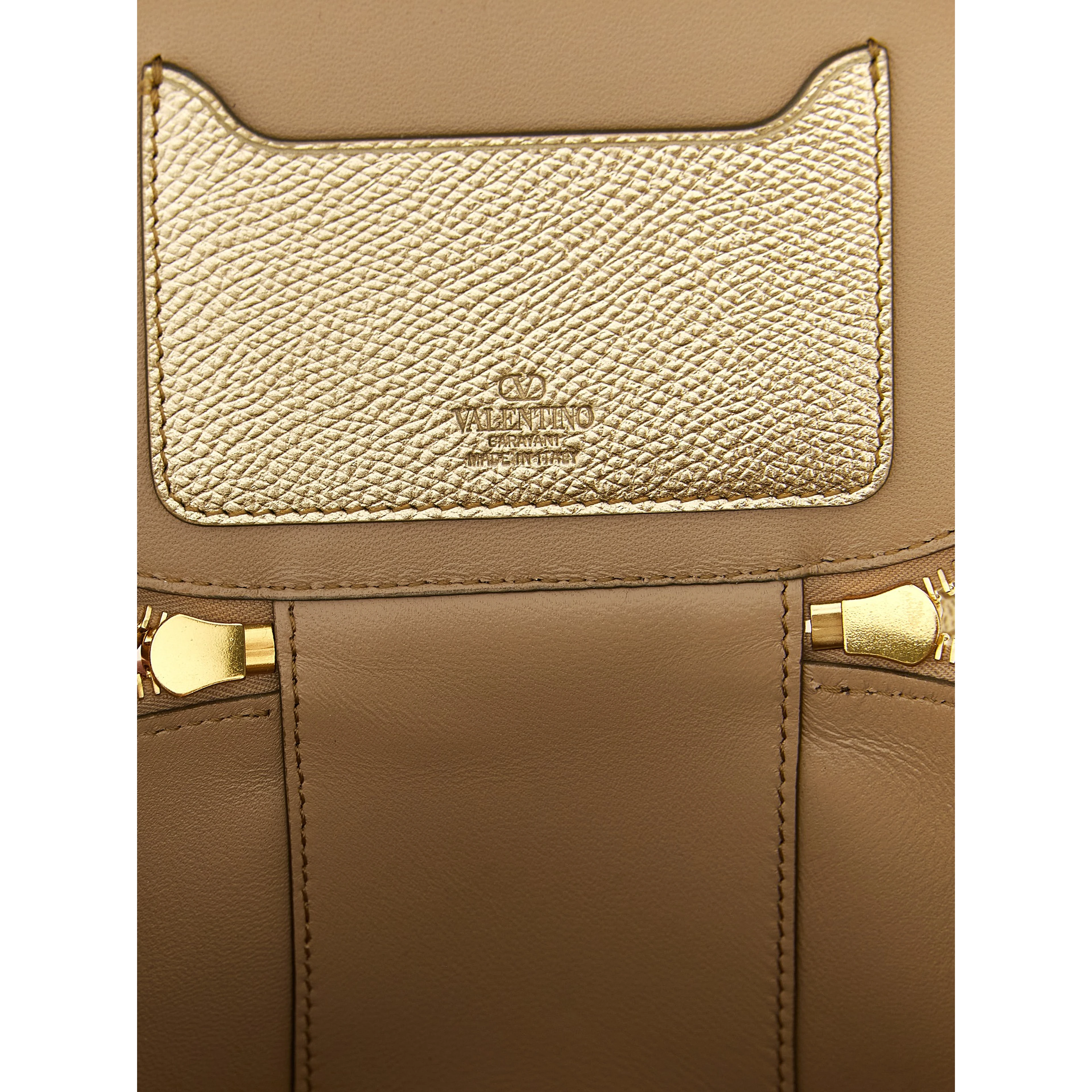 Gold Calfskin Handbag