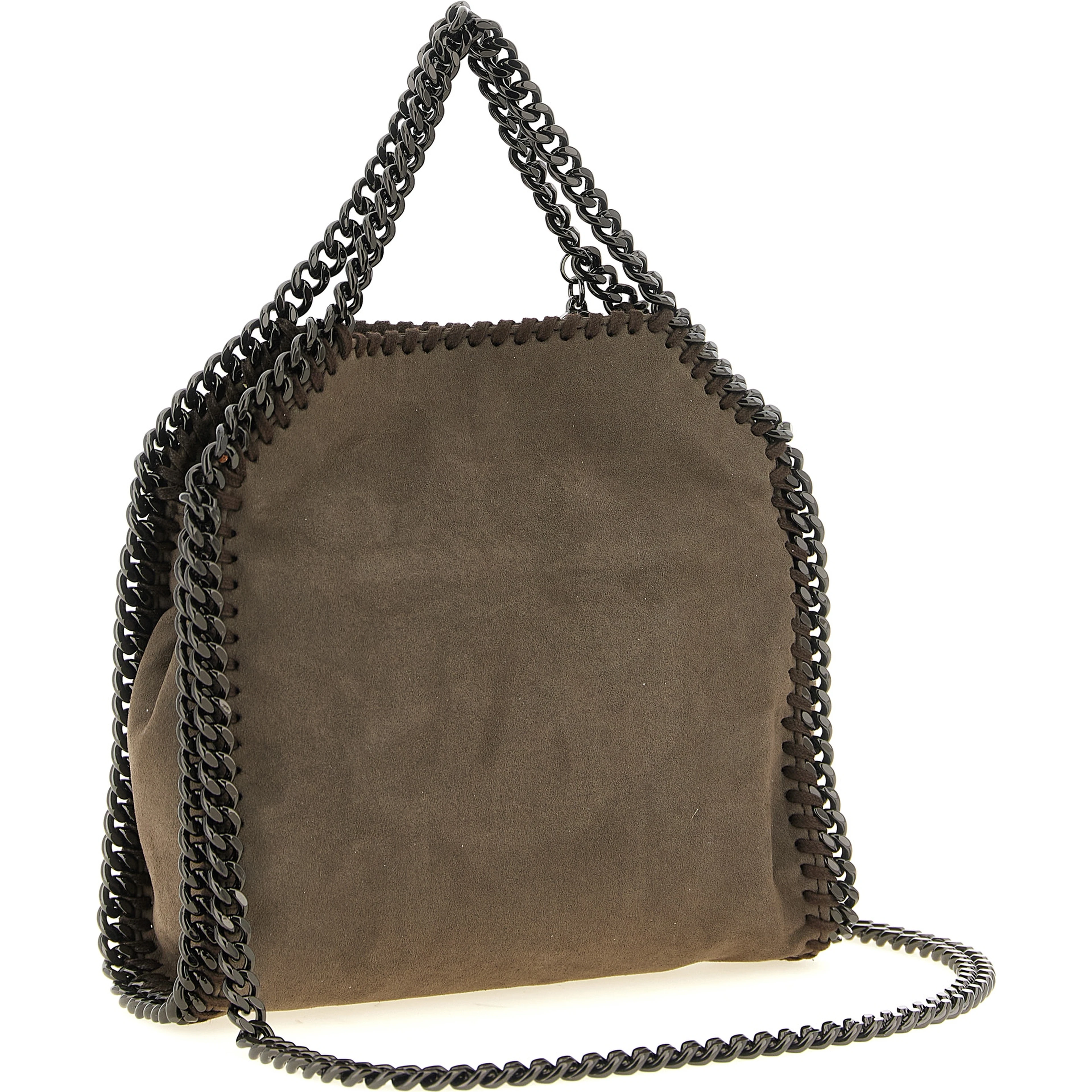 Brown Polyamide Handbag