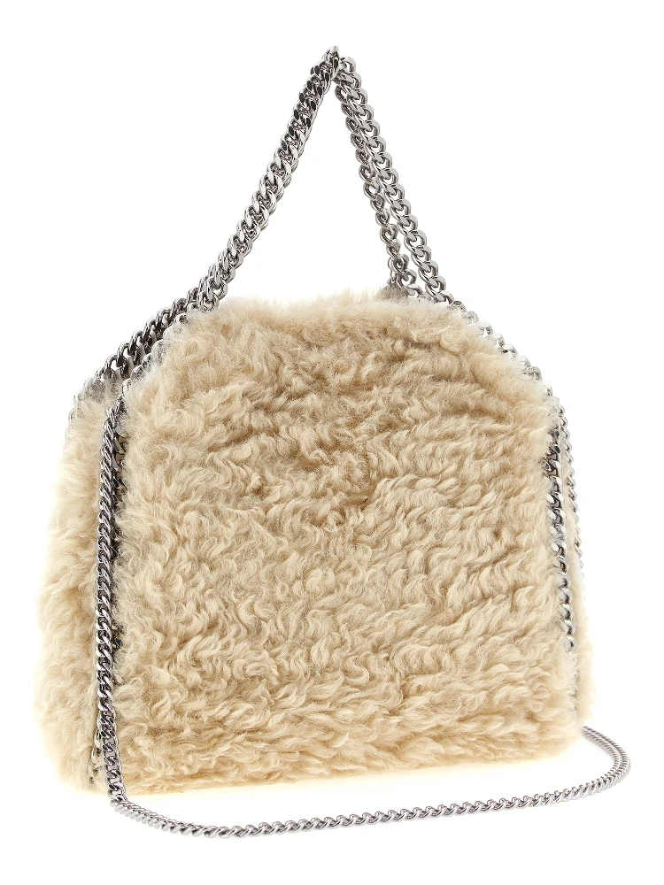 Beige Polyester Handbag alternative