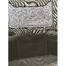 Silver Viscose Handbag
