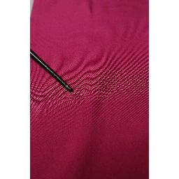 Men Burgundy Silk Fringed Lace Stole Scarf