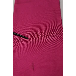 Men Burgundy Silk Fringed Lace Stole Scarf