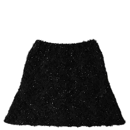 Men Black Cashmere Knitted Neck Warmer Scarf
