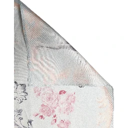 Men Multicolor Ballerina Floral Foulard Scarf